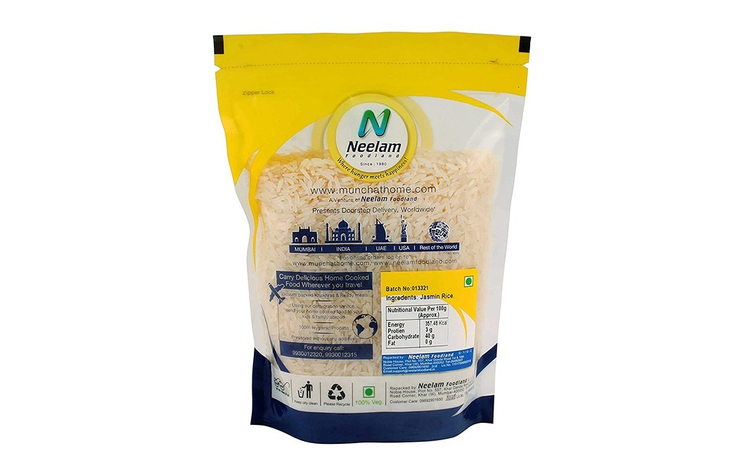 Neelam Foodland Jasmine Rice    Pack  500 grams